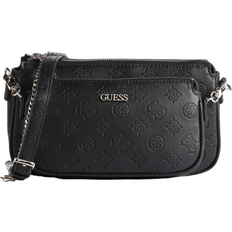 Guess Dayane Double Pouch Crossbody - Black