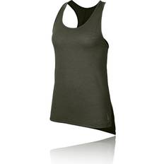 Verde - Yoga Canottiere Nike Yoga Layer Tank Green Female