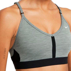 Underwear Nike Dri-Fit Indy Light Support Sports Bra - Gunsmoke/Pure/Black/White