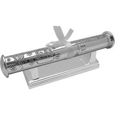 Chrome Plated Baptismal Certificate Pipe with Foot