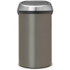 Brabantia Décoration et Rangement Salles de Bain Brabantia Poubelle Touch Bin 60 l Platinum Code H