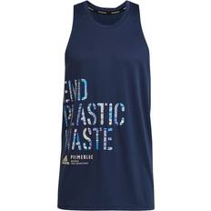 Blå - Herre - Løb Toppe adidas Run For The Oceans Graphic Tank Top Men - Crew Navy