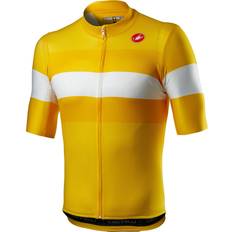 Castelli cycling jersey Castelli Lamitica Cycling Jersey Men - Saffron