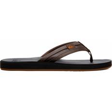 Textil Flip-Flops Quiksilver Carver Squish - Brown/Black/Brown