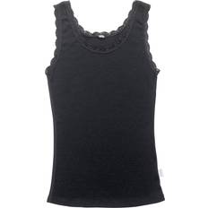 Merinowolle Tanktops Joha Cecilie Undershirt - Black