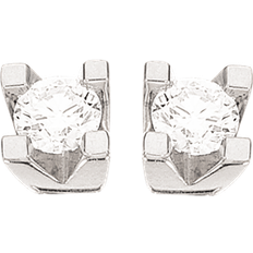 Diamanter - Hvidguld Øreringe Scrouples Kleopatra Earrings (0.20ct) - White Gold/Diamonds