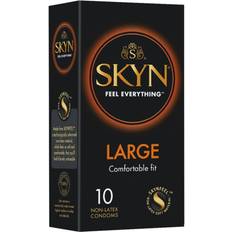 Effen Bescherming en Assistentie Manix Skyn: Large Condoms, 10-pack