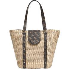 Roll top Håndtasker Guess Paloma Straw Tote - Brown