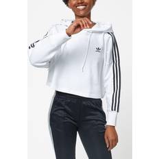 Adidas womens hoodie adidas Women's Cropped Hoodie - White