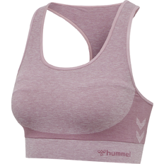 Yoga Reggiseni Hummel Seamless Sport Top Purple Female