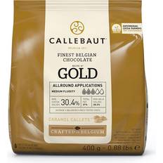 Callebaut Chokolade Callebaut Finest Belgian Chocolate Gold 400g