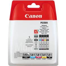 Bläckpatroner canon pixma ts9550 Canon PGI-580BK/CLI-581 (Multipack)