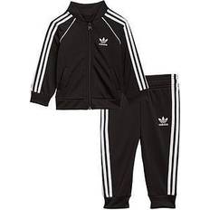 Nero Tute Adidas Infant Adicolor SST Tracksuit - Black/White (GN8441)