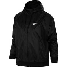 NIKE Friluftsjakker NIKE Windrunner Hooded Jacket Men - Black/White