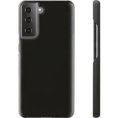 Vivanco Gentle Coque arrière Samsung Galaxy S21 (5G) noir chargement par induction, étanche au sable, étanche aux projections deau, résistant aux chocs