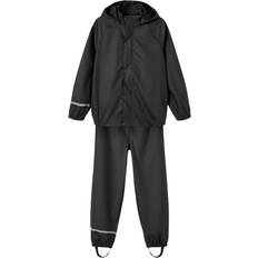 9-12M Conjuntos de lluvia Name It Rain Set Nkndry Black