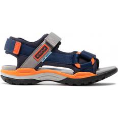 Geox Sandalias Borealis azul naranja niño - Blue/Brown
