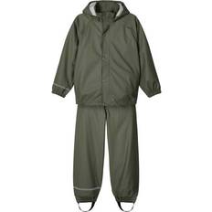 Name It 18-24M Abbigliamento per bambini Name It Completo Funzionale - Grigio/Verde Scuro