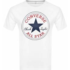 Converse Abbigliamento Converse Core Chuck Patch Tee - Bianco