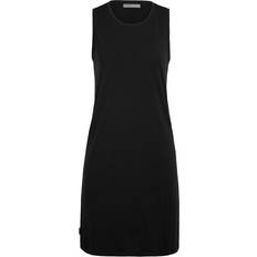 Icebreaker Yanni Mouwloze Jurk - Black