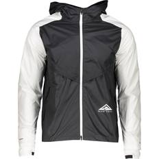 Nike Windrunner Trail Running Jacket Men - Black/Dark Smoke Grey/White