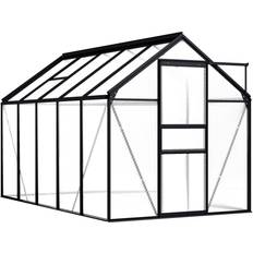 Serres de Jardin vidaXL 48211 5.89m² Aluminium Polycarbonate