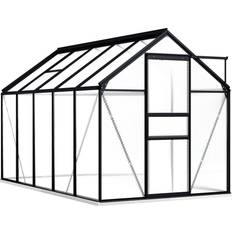 Polycarbonat Freistehende Gewächshäuser vidaXL 48217 5.89m² Aluminium Polykarbonat