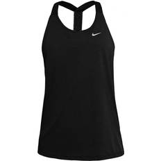 Nike Dry Essential Elastika Tank - White/Black Female