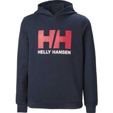 Helly Hansen Jungen Hoodies Helly Hansen Jr Logo Hoodie - Navy (41707-597)