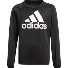 Adidas Essentials Big Logo Sweatshirt - Black/White Unisex