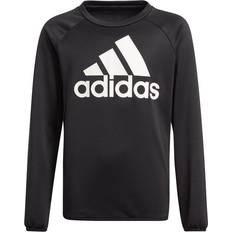 adidas Essentials Big Logo Sweatshirt - Black/White Unisex