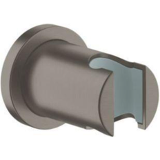 Grigio Supporti per doccia Grohe Rainshower Supporto Doccia A Muro Grafite Scura Spazzolata 27074AL0