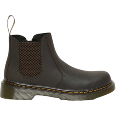 Dr. Martens Laarzen Dr. Martens Junior 2976 Leather Chelsea Boots - Dark Brown Wildhorse Lamper