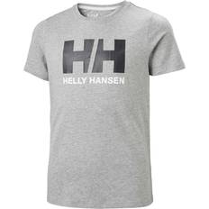 Helly Hansen T-Shirts Helly Hansen Jr Logo HH T-shirt - Grey Melange (41709-949)