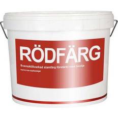 Basic - Träfärg Röd 10L