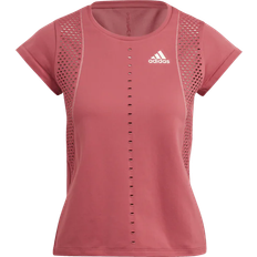 Adidas Primeblue Camiseta De Manga Corta Mujeres - Berry