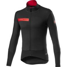 Castelli Beta Ros Jacket Men - Light Black/Red