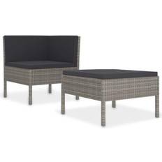 vidaXL 310208 Loungesæt, borde inkl. 2 stole