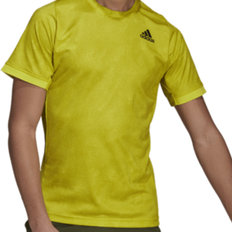 Keltainen T-paidat Adidas Freelift T-Shirt - Primeblue Heat Yellow