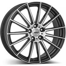 19" - 5/114,3 - 8,5" Autofelgen Aez Steam Gunmetal Polished 8.5x19 5/114.3 ET40 CB64.1