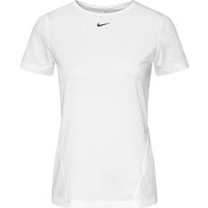 Nike Pro Top SS All Over Mesh White Female