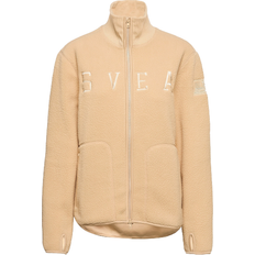 Fleecejacka svea Svea W. Pile Turtle Zip Sweat - Sand
