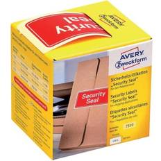 Rot Etiketten Avery Security Seals