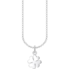 Thomas Sabo Charm Club Clover Leaf Necklace - Silver