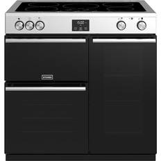 Stoves Precision Deluxe S900EI Edelstahl, Schwarz