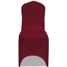 Polyester Housses de chaise vidaXL 130339 Housse de chaise Rouge (100x)