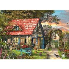 Falcon Puzzle Falcon Puzzle The Woodland Cottage 2x1000 Pezzi