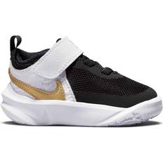 Nike Team Hustle D 10 Baby Shoes - Black/Metallic Gold/White/Photon Dust