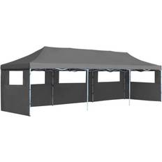 Blau Pavillons vidaXL Pop-Up Party Tent with 5 Sidewalls 3x9 m