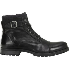 Jack & Jones Botas con cordones 'Albany' Negro